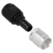 Krimp Slanganslutning PTFE Rak AN6 QSP Products